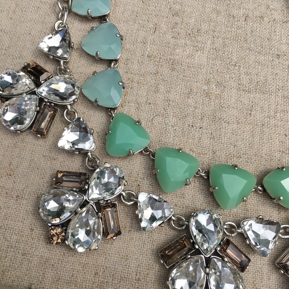 :: Stella & Dot🧞‍♂️Aqua Ombré Somervell Necklace - Picture 15 of 16